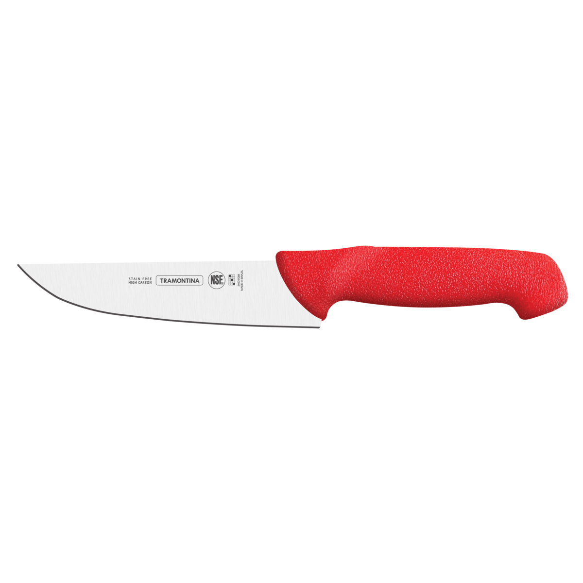 Tramontina butcher knife (red)